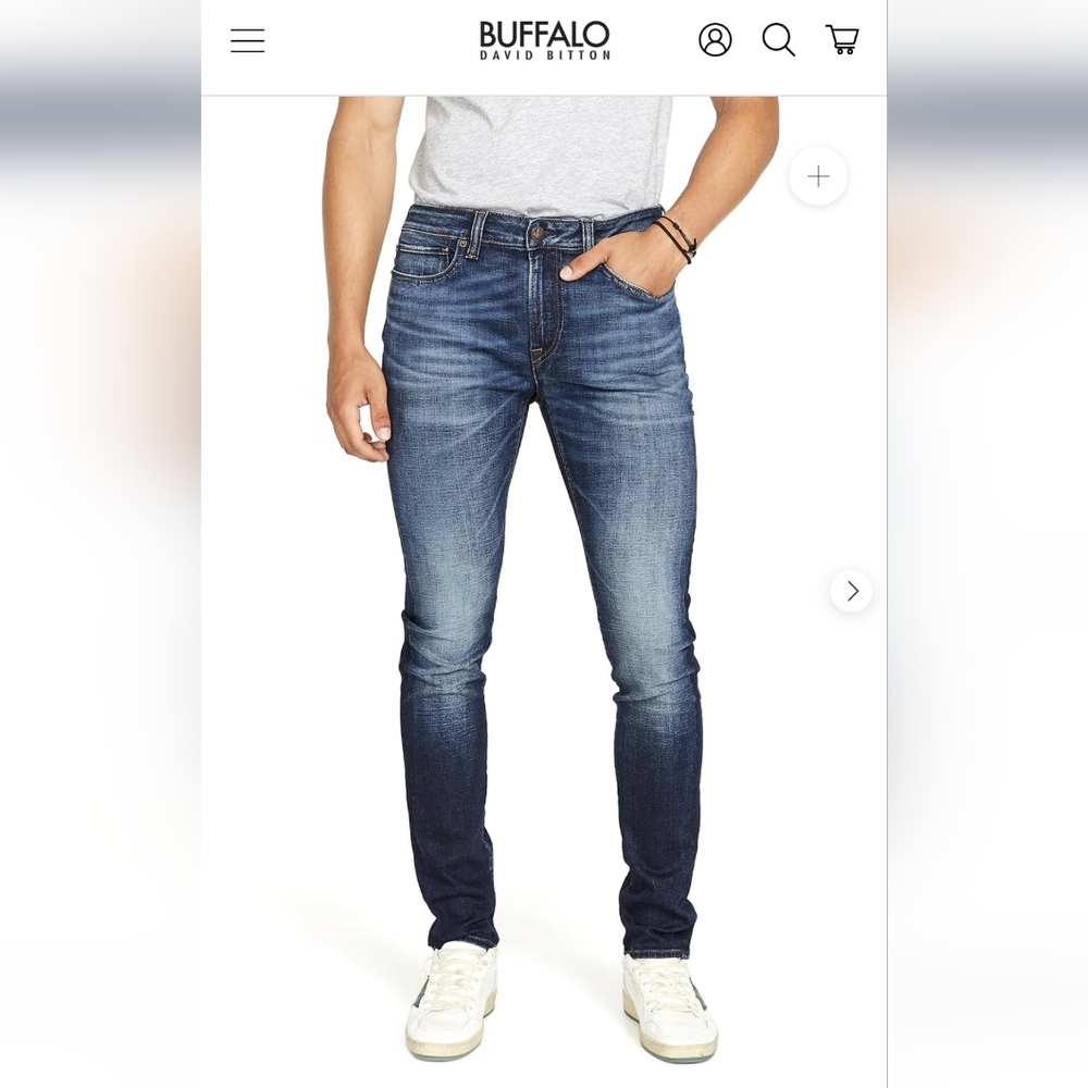 Buffalo max-x skinny stretch jeans